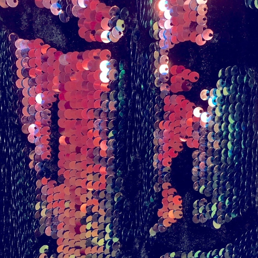 Zara Multicolor Sequin Mini Skirt - Picture 8 of 16